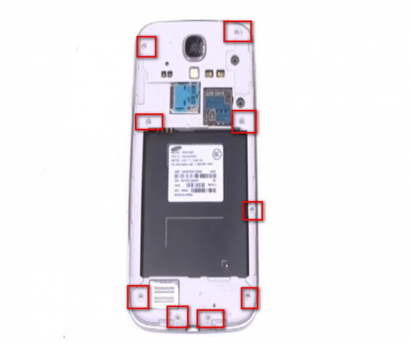 Как заменить экран Samsung Galaxy S4