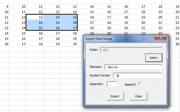 Как сохранить определенные или выбранные столбцы Excel в виде файла .csv