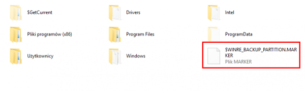 Что это: файл $ WINRE_BACKUP_PARTITION.MARKER и нужно ли его удалить?