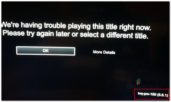 [FIX] Код ошибки TVQ-PM-100 в Netflix