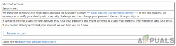 Безопасны ли электронные письма от «security-noreply-account@accountprotection.microsoft.com»?